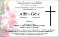 eine Anzeige