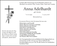 eine Anzeige