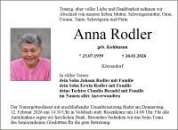 eine Anzeige