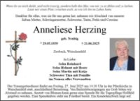 eine Anzeige