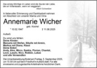 eine Anzeige