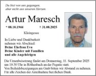 eine Anzeige