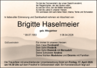eine Anzeige