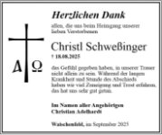eine Anzeige