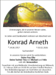 eine Anzeige