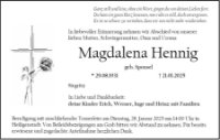 eine Anzeige