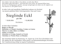 eine Anzeige